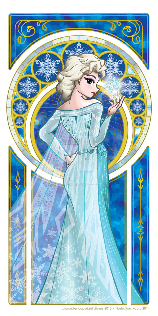 Art Nouveau Elsa