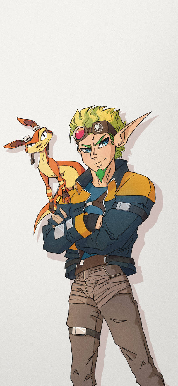 FANART Jak and Daxter by DrawingJules on DeviantArt