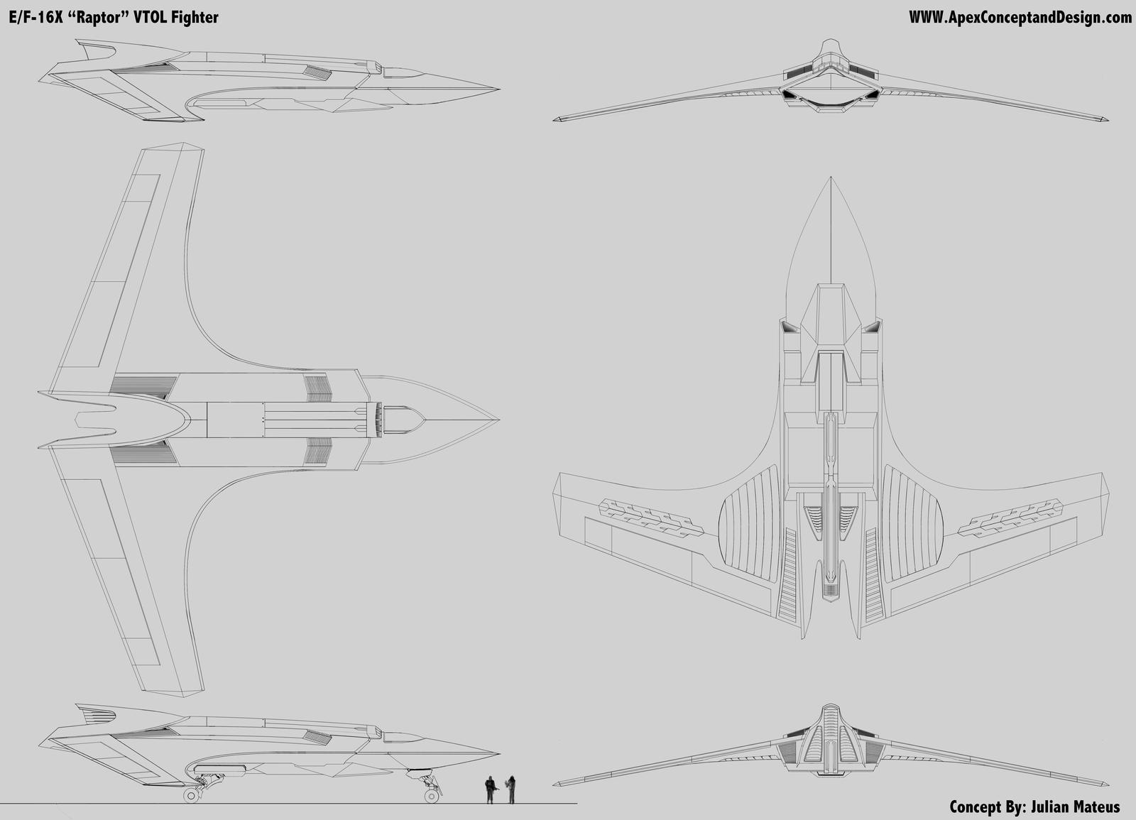 Raptor design by JulianMateus on DeviantArt