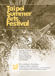Taipei Summer Arts Festival Poster