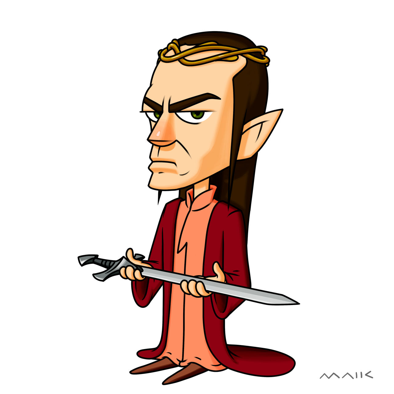 Elron Repaint Elrond by MaikelArtStudio on DeviantArt