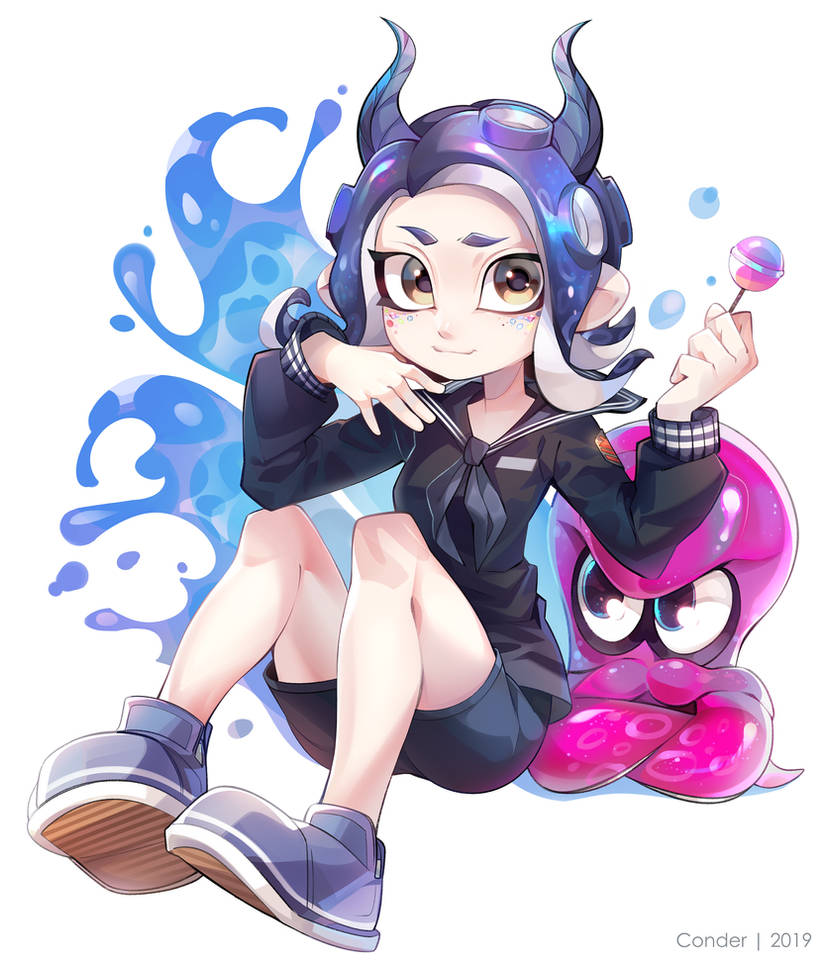 Octoling by Makaronder on DeviantArt