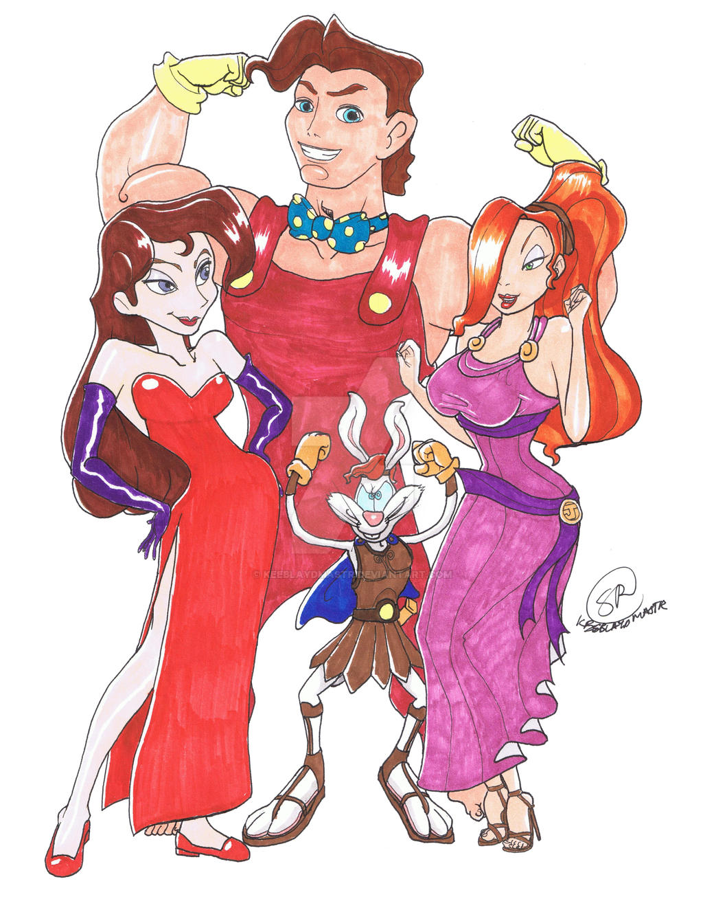 Outfit Swap! Rabbits and Greeks by KeeBlaydMastr on DeviantArt