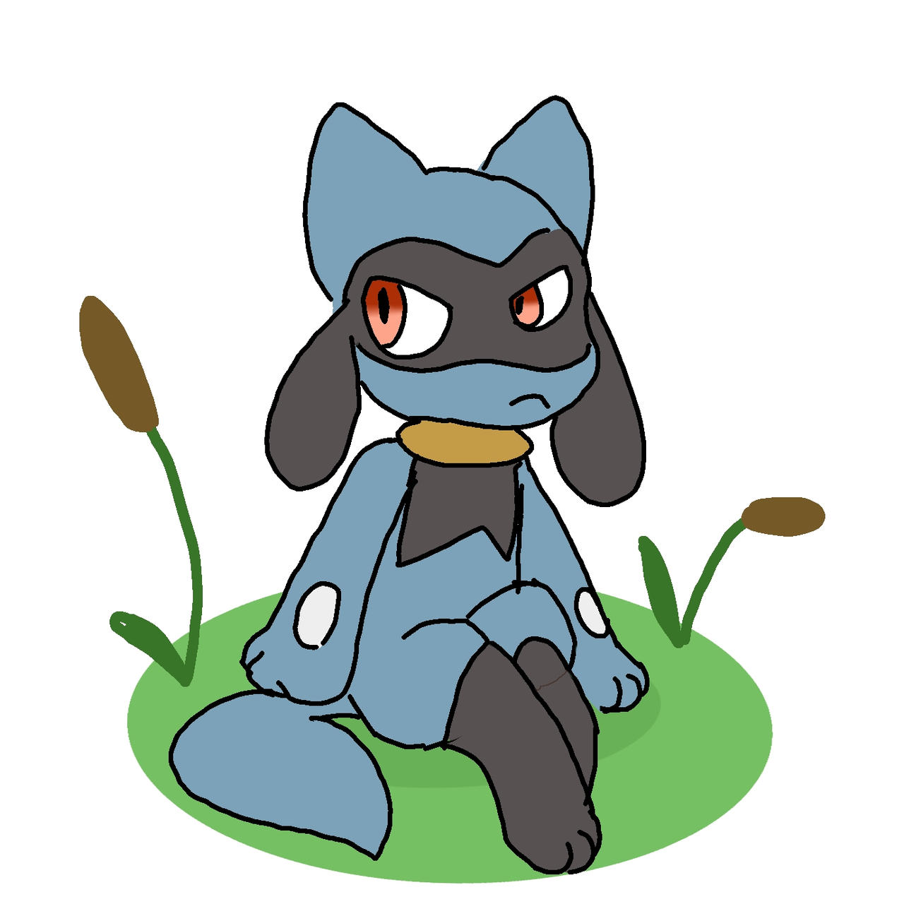 Riolu! by lupisvulpix on DeviantArt
