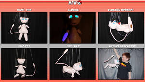 Mew Marionette Puppet (tutorial available)