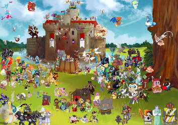Pokemon Medieval Charity Fair by CharityGuildmaster