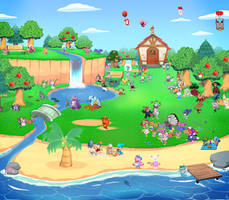 (OPEN) Animalmon Crossing Charity Village 73 by TommyGK