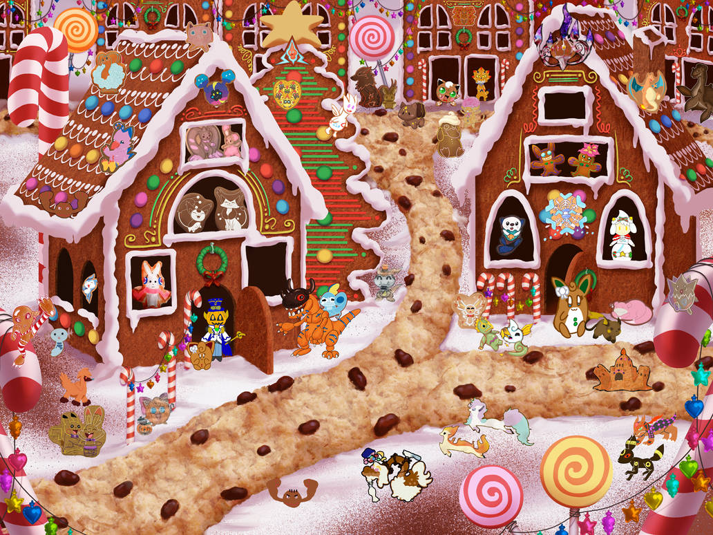 Gingerbread Charity by TamarinFrog on DeviantArt