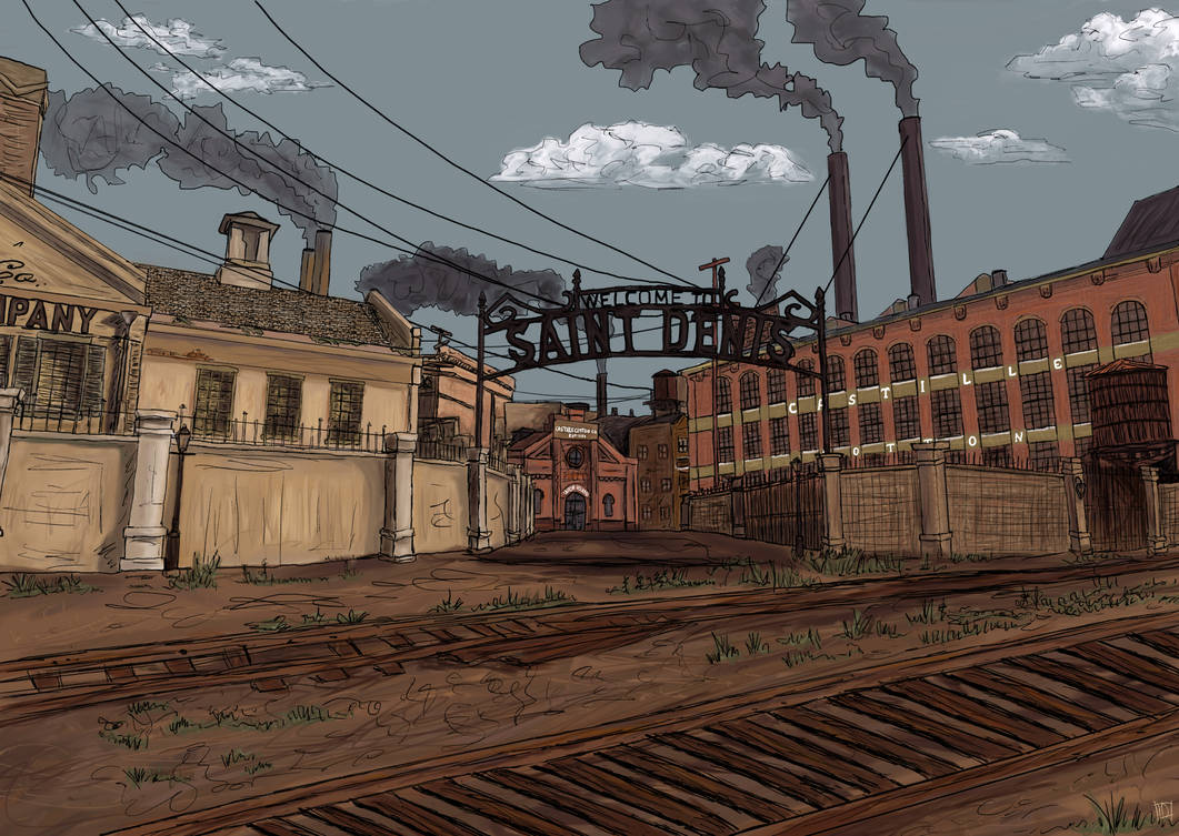 Red Dead Redemption 2 Saint Denis by msacrasss on DeviantArt