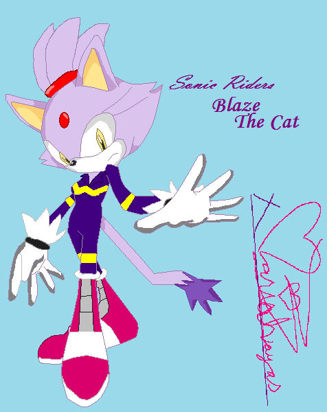 Sonic Riders Blaze Deviantart Sonic Riders Blaze by RiahMariRashina on DeviantArt