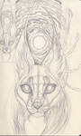Luthiel Bookmark detail WIP by Lunewen