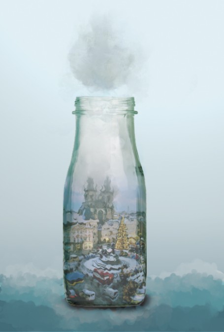 Town in the Bottle