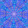 Azure Stellar Mandala