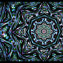 Neon Geometric Core | Psychedelic Symmetry Mandala