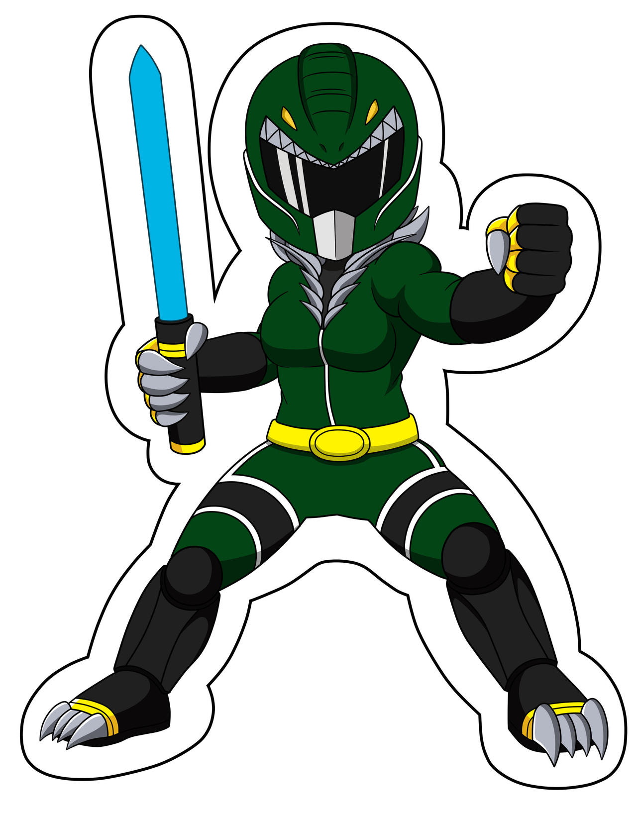 Goji Rider Green color. by MexiGojira on DeviantArt