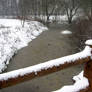 Winter snowy landscape, paysage d'hiver enneige