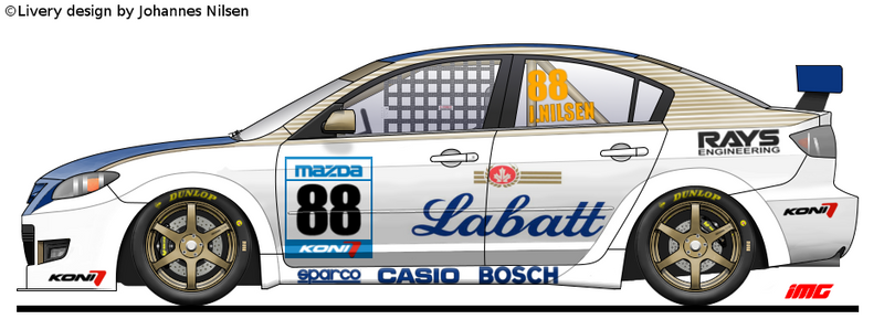 Labattbeer Mazda 3 Racing