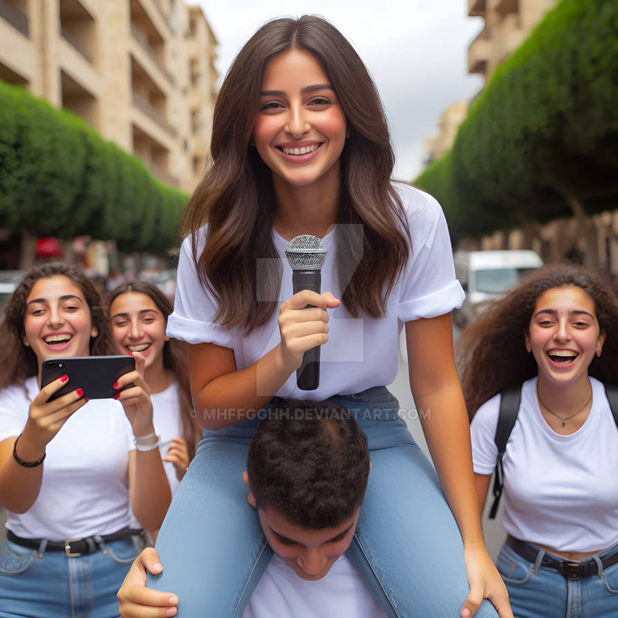 reporter sitting on shoulders by mhffgghh on DeviantArt