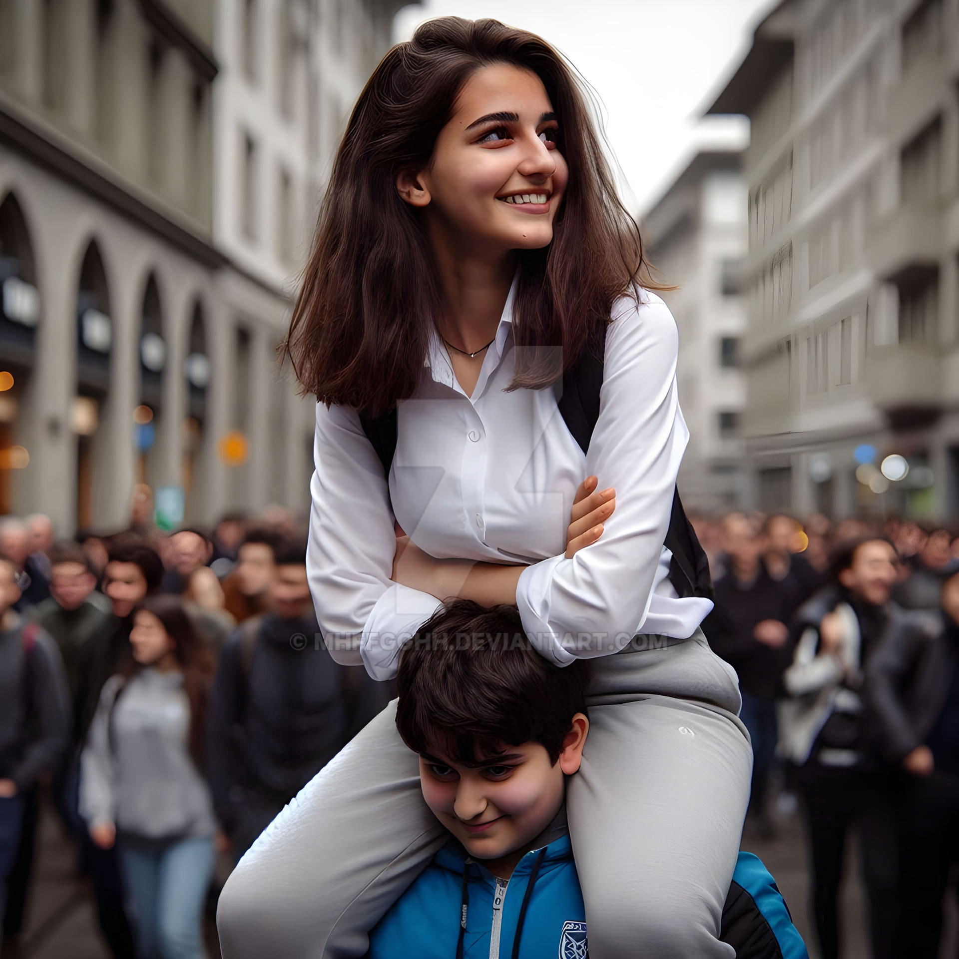 shoulder riding 847 by mhffgghh on DeviantArt