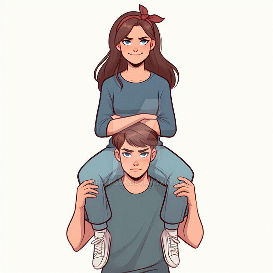 shoulder riding 963 by mhffgghh on DeviantArt