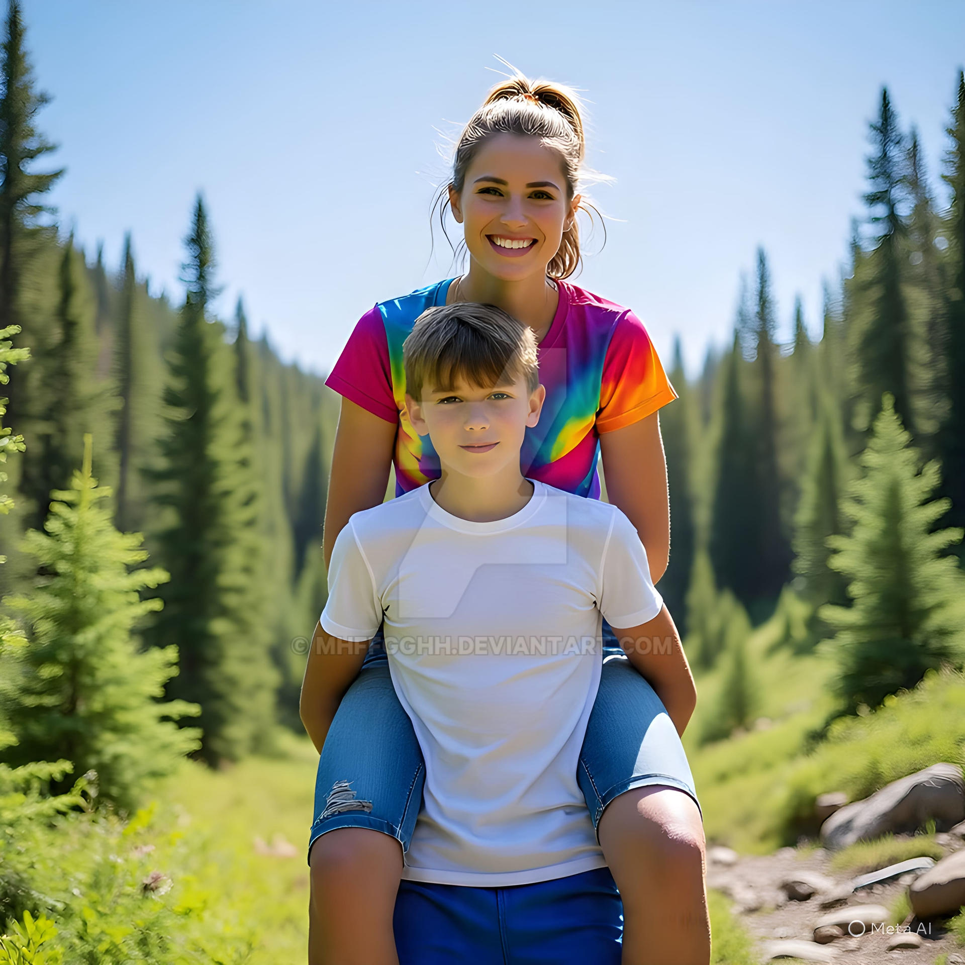 shoulder riding 1007 by mhffgghh on DeviantArt