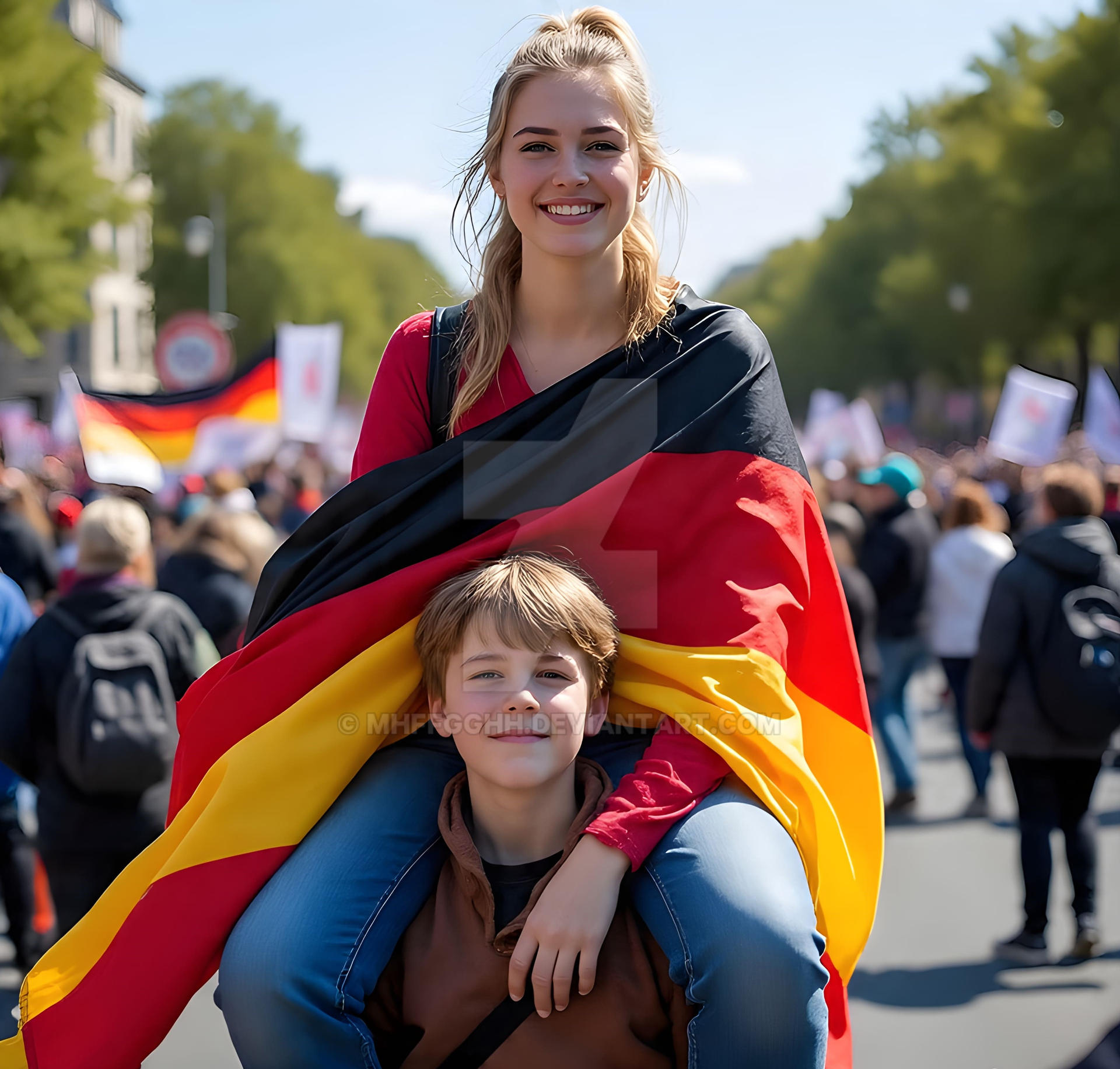 shoulder riding 1019 by mhffgghh on DeviantArt