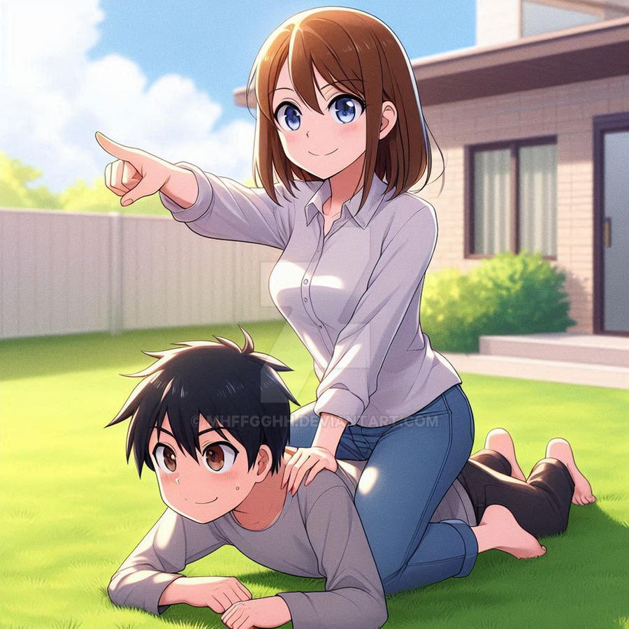 shoulder riding 1129 by mhffgghh on DeviantArt