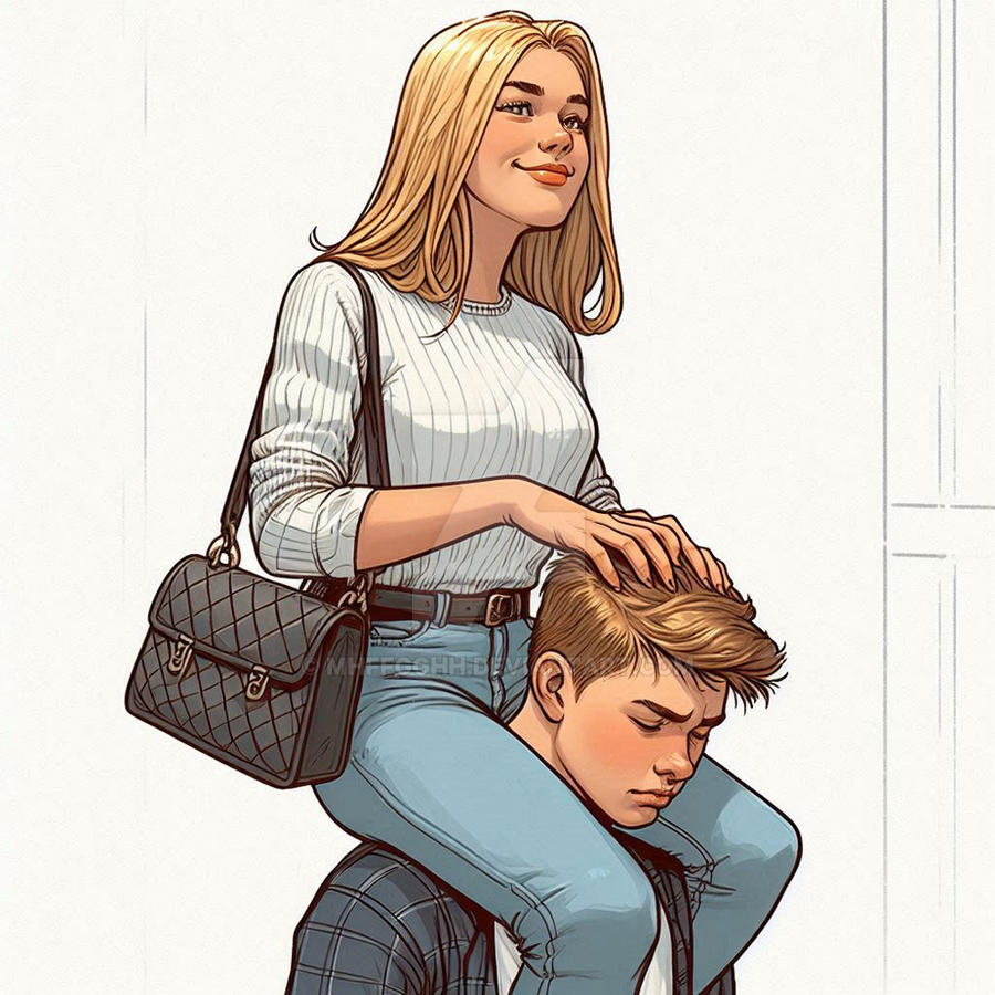 shoulder riding 1220 by mhffgghh on DeviantArt