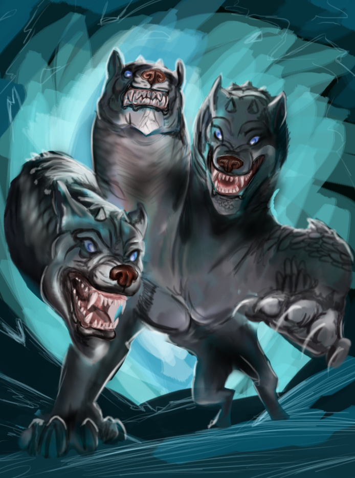 cerberus by Chamallow-Tropico on DeviantArt