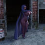 Psylocke cloak and hood test 1 IRAYa