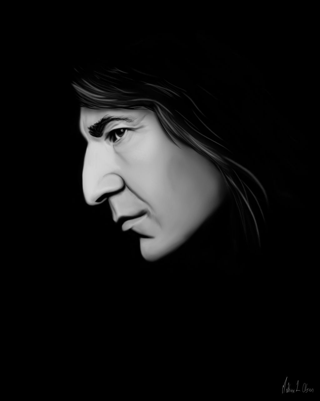 Severus Snape - Digital Drawing
