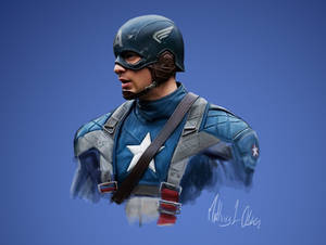 Captain America - Digi-painting