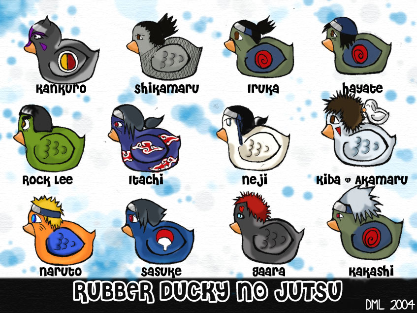 Rubber Ducky No Jutsu Naruto By Tvirusjunkie On Deviantart