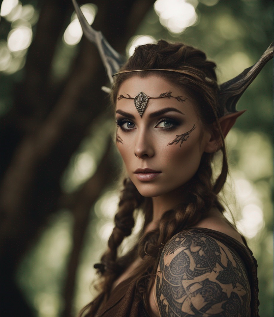 WoodElf Druid by Puschl1 on DeviantArt