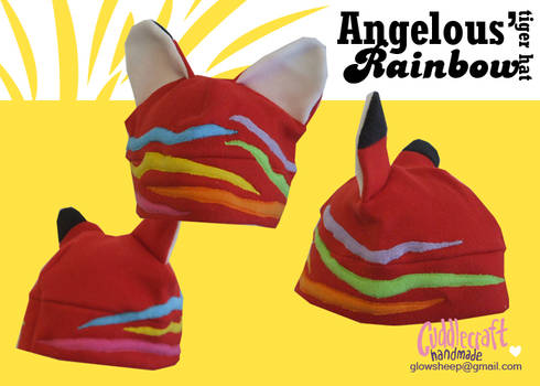 Angelous' Rainbow Tiger Hat