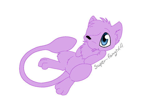 Mew COLORED LINEART