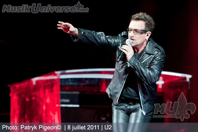 U2 - Bono in Montreal 2011