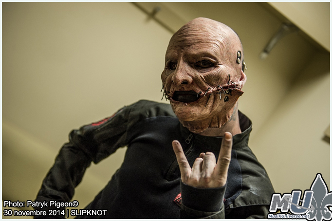 Corey Taylor of Slipknot in Toronto 2014