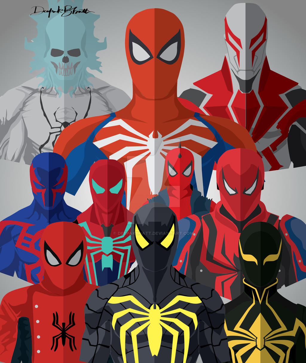 Spiderman ps4 suits by DeepakBhatt on DeviantArt