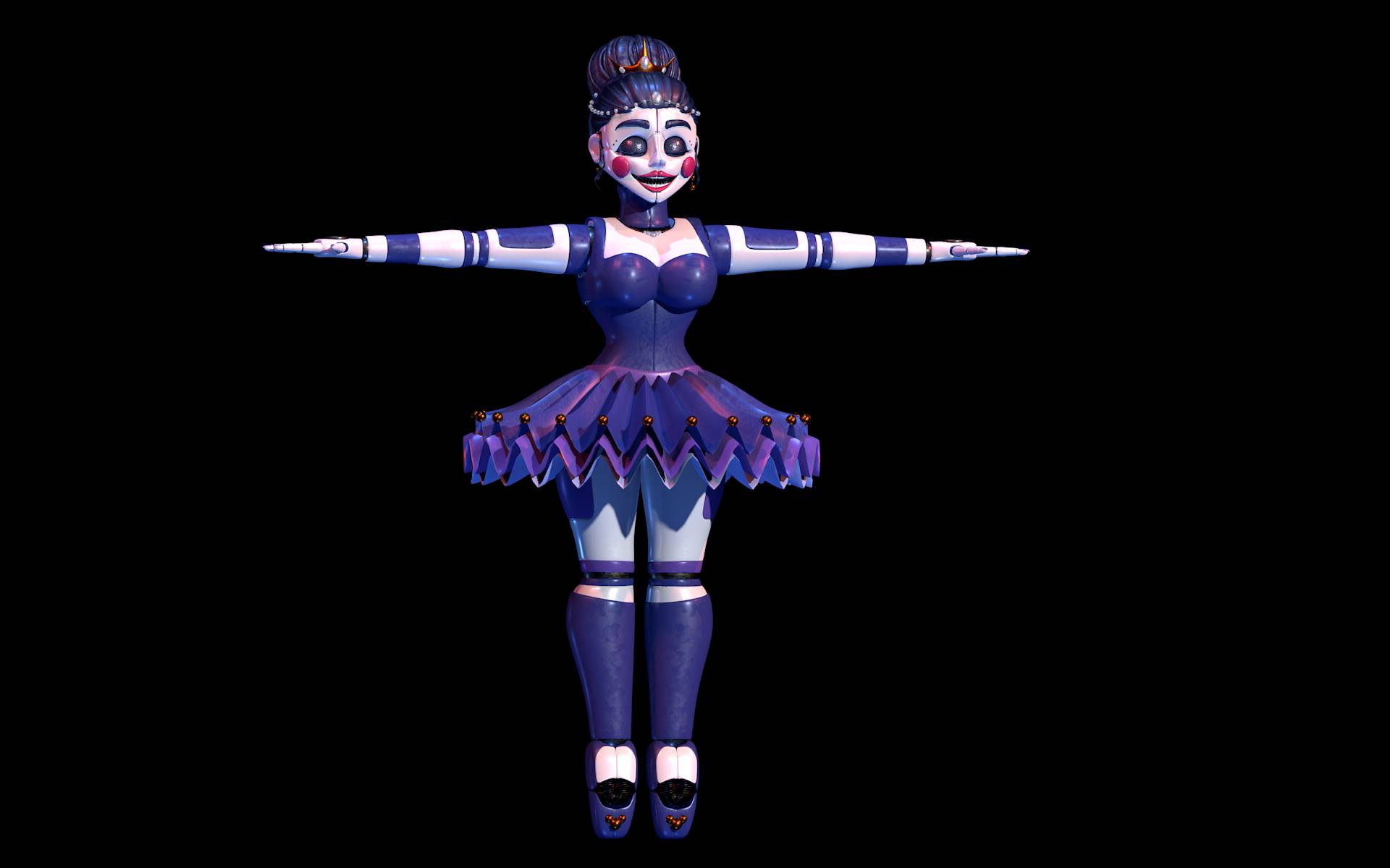 Stylized Ballora WIP C4D FNAF By Tumik13 On DeviantArt stylized-ballora-wip-c4d-fnaf-by-tumik13-on-deviantart