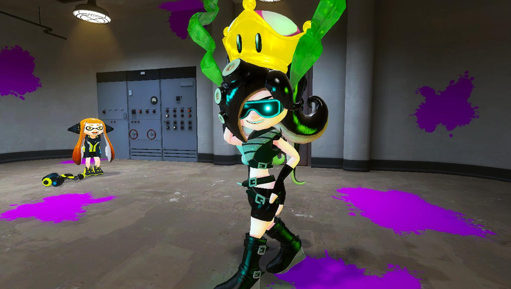 Elite octoling and the crown by TheMarkedMan8 on DeviantArt