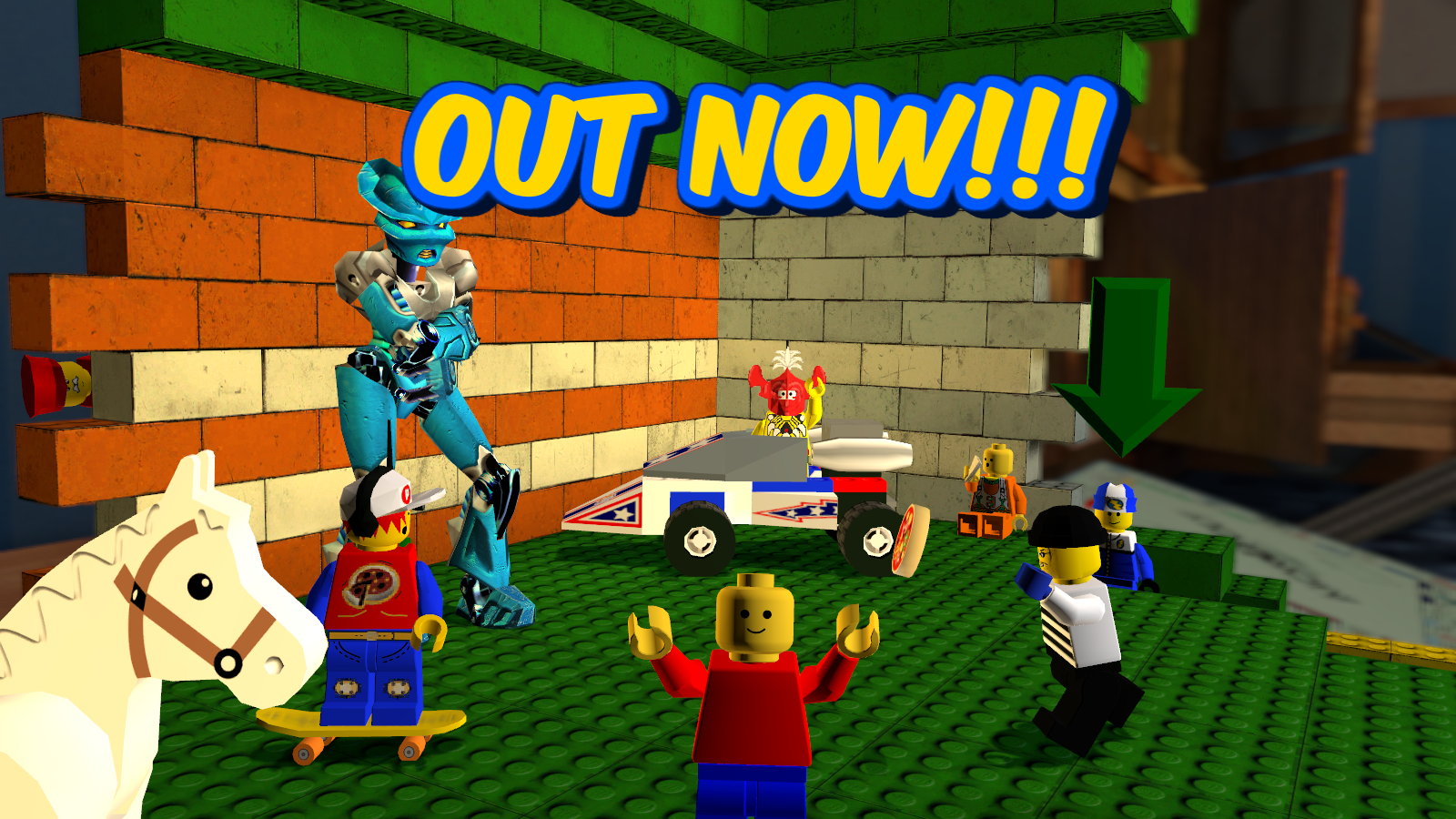 OUT NOW: Classic LEGO Game Models For GMod and SFM