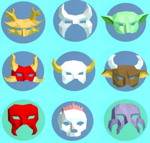 Papercraft Mask by skrapbukings on DeviantArt