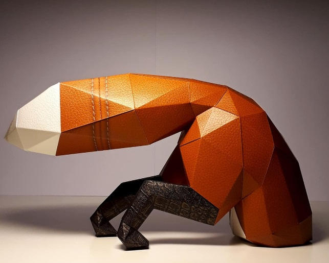 FOX PAPERCRAFT by skrapbukings on DeviantArt