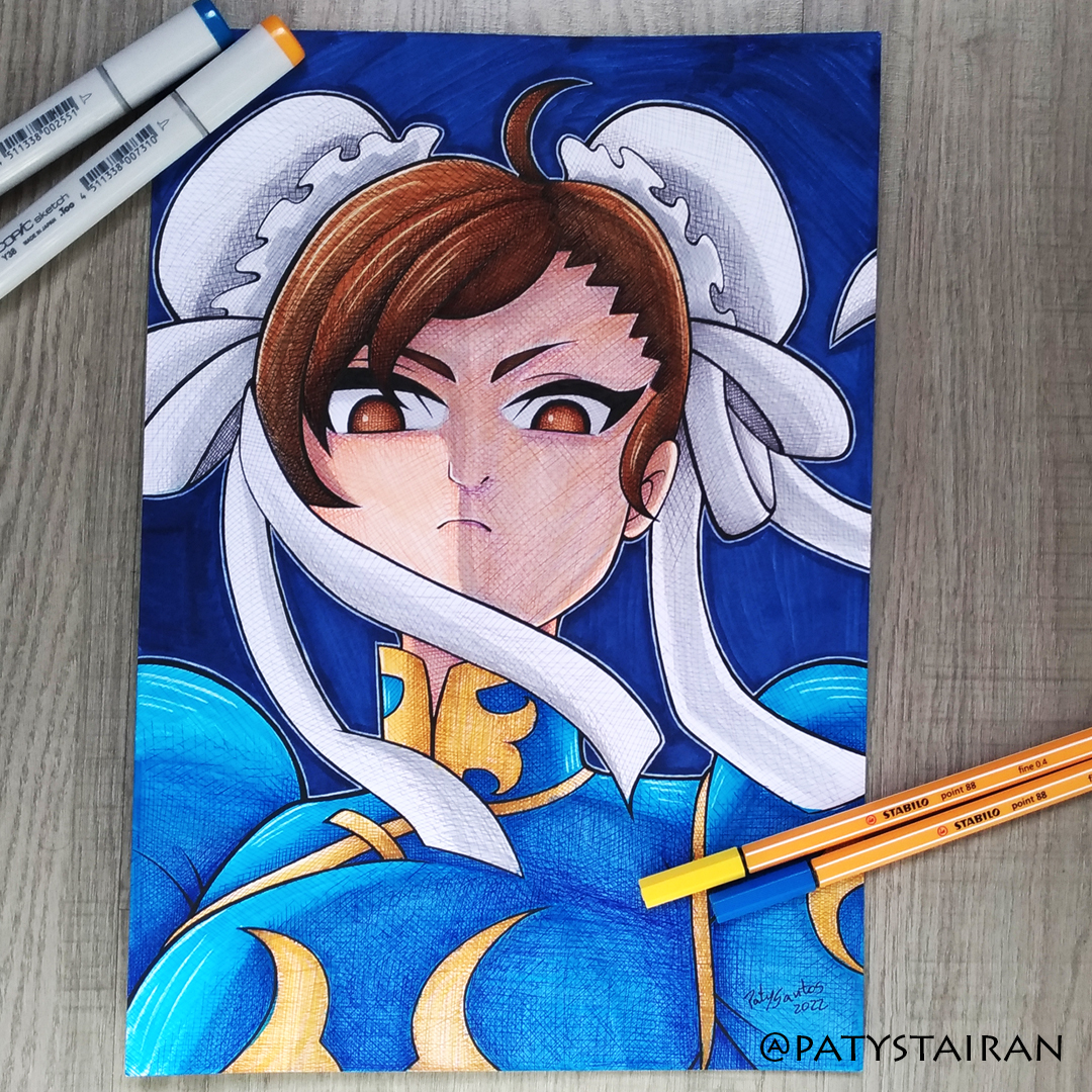 Chun-Li - Street Fighter III: 3rd Strike by PatySantos on DeviantArt
