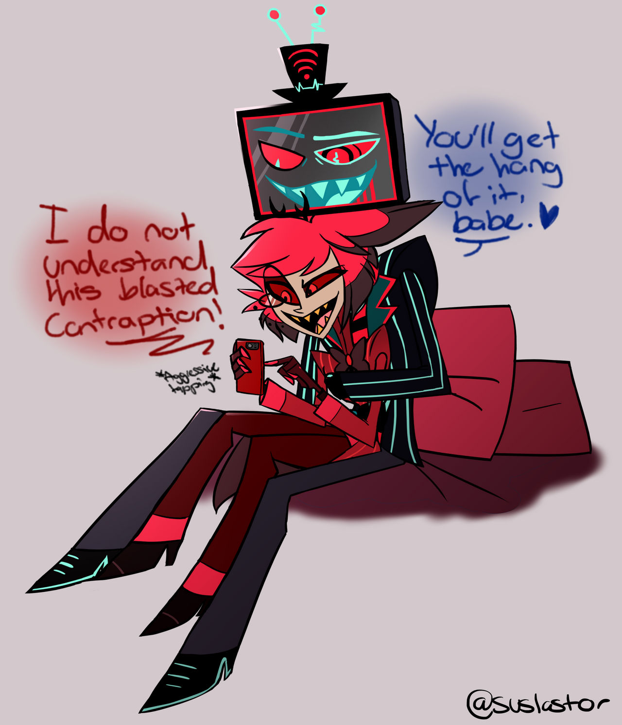 Alaster Human Alastor Fanart Hazbin Hotel Official Instagram