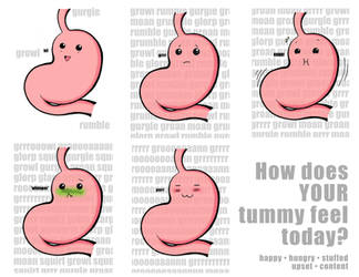 Tummy moods :3