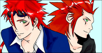 Red Haired Boys - Reno + Axel