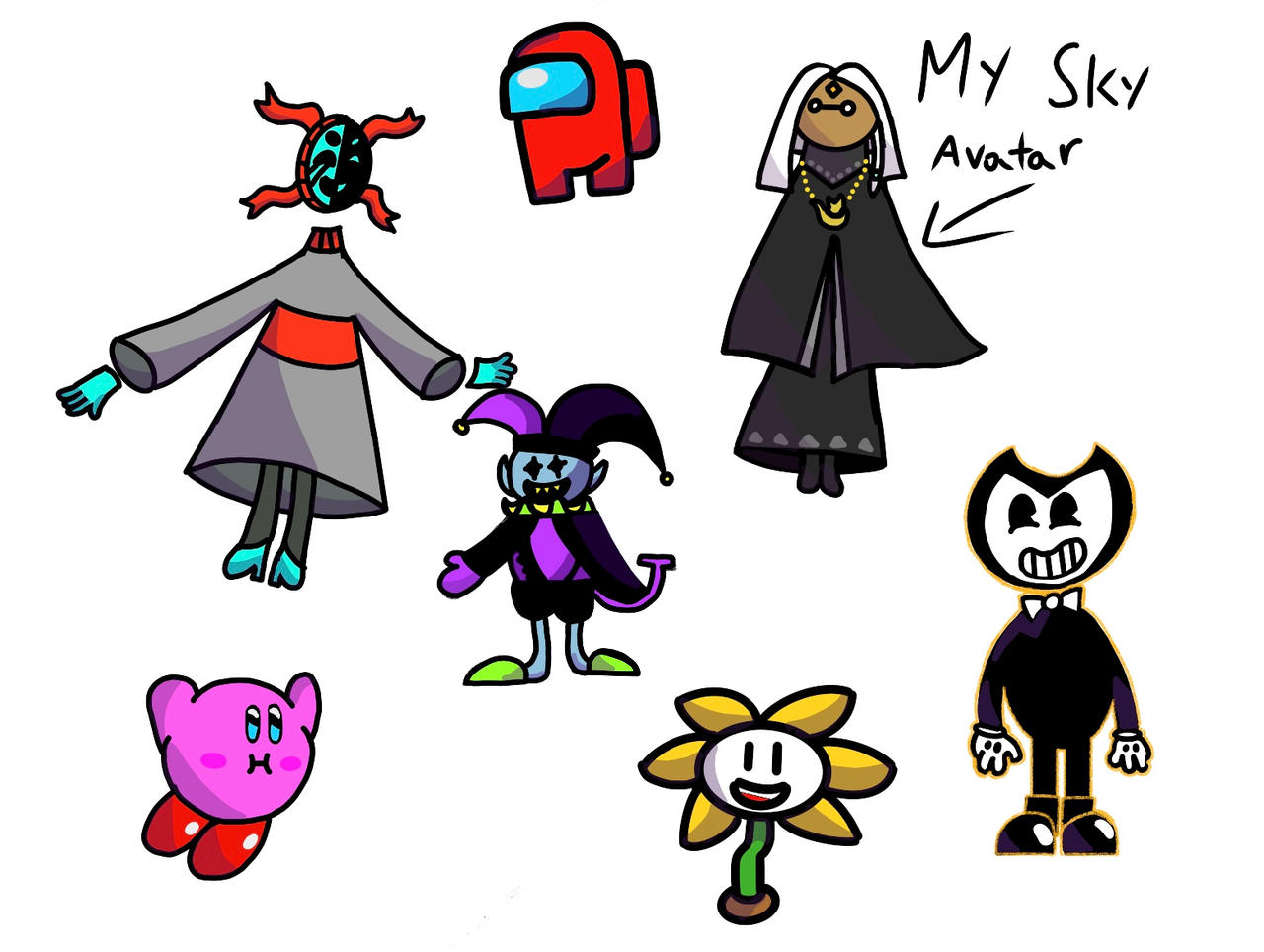 Games Characters. Deviantart Video game character drawings by GmerCraft on DeviantArt