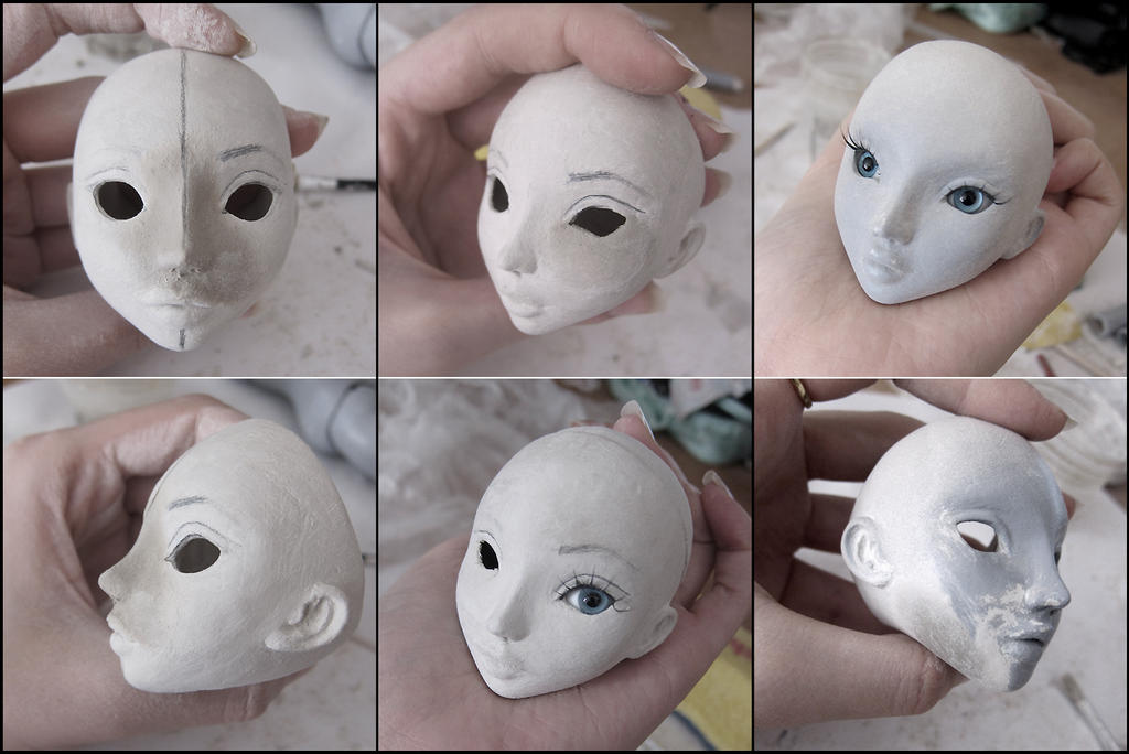 Mystic Dolls BJD Project - 1st try at doll making